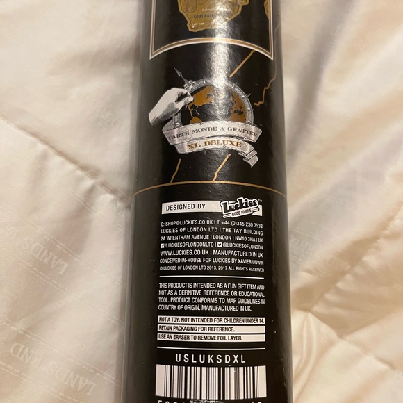 Extra large deluxe scratch map - Picture 4 of 6